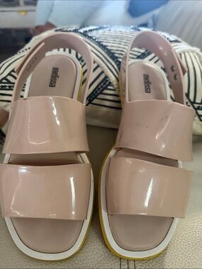 Melissa beige Slingback Sandals 7